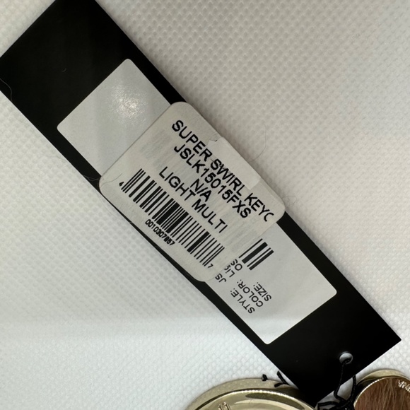 NEW | JOCELYN | FUR Pom-Pom Bag Charm | PUFF Key Holder | Pink Multi - Picture 5 of 8